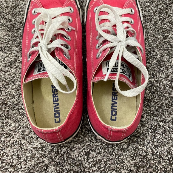 Converse All Star Pink‎ and White Sneakers Women’s Size 8 - Picture 7 of 9